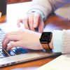Apple Watch szíj (38/40/41/42mm(Series 10) Tech-Protect LeatherFit - barna