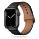 Apple Watch szíj (38/40/41/42mm(Series 10) Tech-Protect LeatherFit - fekete