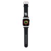 Apple Watch szíj (38/40/41/42mm(Series 10) Karl Lagerfeld Karl Head fekete