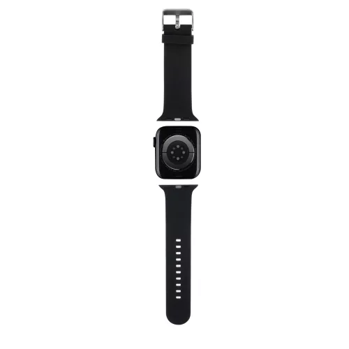 Apple Watch szíj 38/40/41/42mm(Series 10) Karl Lagerfeld Karl Head fekete