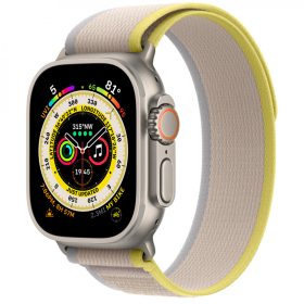 Apple Watch szíj 38/40/41/42mm(Series 10) Terep pánt bézs