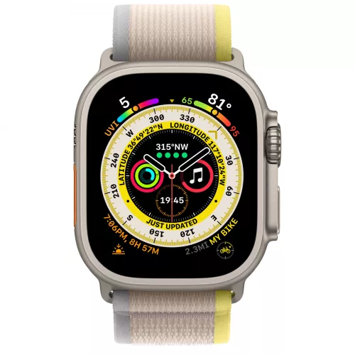 Apple Watch szíj 38/40/41/42mm(Series 10) Terep pánt bézs