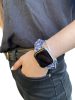 Apple Watch 38/ 40/ 41 mm Frilly Szövet szíj, tavaszi rét mintás