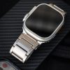 Titán Apple Watch szíj 42/ 44/ 45 / 49 mm - ezüst