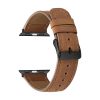 Apple Watch szíj (38/40/41/42mm(Series 10) bőr -barna