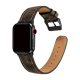 Apple Watch szíj 42/ 44/ 45/ 46 /49 mm töredezett bőr - barna