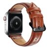 Apple Watch szíj (38/40/41/42mm(Series 10) Luxury bőr - barna