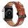 Apple Watch szíj (38/40/41/42mm(Series 10) Luxury bőr - barna