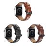 Apple Watch szíj (38/40/41/42mm(Series 10) Luxury bőr - barna
