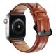Apple Watch szíj 42/ 44/ 45/ 46 /49 mm Luxury bőr - barna