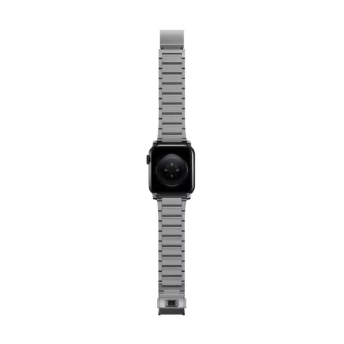 Nomad Titánium Apple Watch szíj 42/ 44/ 45/ 46 /49 mm - ezüst