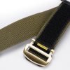Apple Watch szíj (42/44/45/46/49mm) DuxDucis Strap Outdoor textil - fekete/zöld