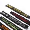 Apple Watch szíj (42/44/45/46/49mm) DuxDucis Strap Outdoor textil - fekete/zöld
