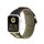 Apple Watch szíj (42/44/45/46/49mm) DuxDucis Strap Outdoor textil- sárga-zöld