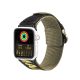 Apple Watch szíj (42/44/45/46/49mm) DuxDucis Strap Outdoor textil- sárga-zöld