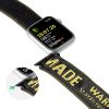 Apple Watch szíj (42/44/45/46/49mm) DuxDucis Strap Outdoor textil- sárga-zöld