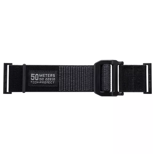 Tech-Protect SCOUT óraszíj, Apple Watch (42 / 44 / 45 / 49 mm) - fekete