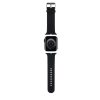 Apple Watch szíj 38/ 40/ 41 mm Karl Lagerfeld Karl and Choupette Head NFT - fekete