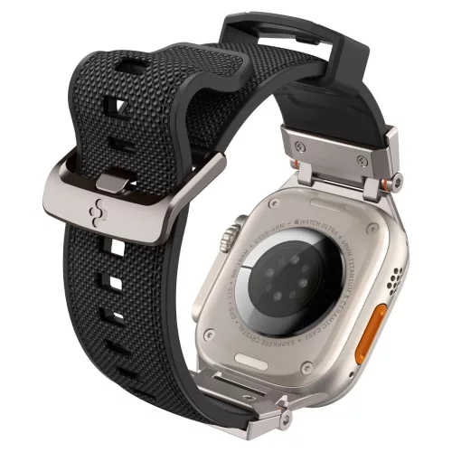 Spigen DuraPro Armor Apple Watch szíj  42/ 44/ 45/ 46 /49 mm - fekete