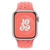Apple Watch szíj, 38/ 40/ 41 mm, Öko - lélegző sport szilikon szíj - narancssárga