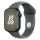 Apple Watch szíj, (38/40/41/42mm(Series 10), Öko - lélegző sport szilikon szíj - cargo khaki