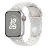 Apple Watch szíj, 38/ 40/ 41 mm, Öko - lélegző sport szilikon szíj - fehér