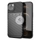 Apple iPhone 12 / 12 Pro tok, Thunder Carbon - fekete