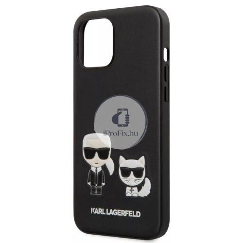 iPhone 12 Pro Max Karl Lagerfeld tok-fekete