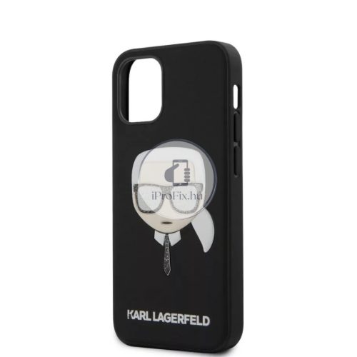 iPhone 12 Mini Karl Lagerfeld tok-fekete