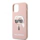 Apple iPhone 12 / 12 Pro tok, Karl Lagerfeld -pink
