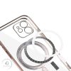 Apple iPhone 12 Pro Max tok, Protect MagSafe Luxury - ezüst