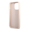 Apple iPhone 13 Pro Max tok, Guess PU 4G Stripe  rózsaszín 
