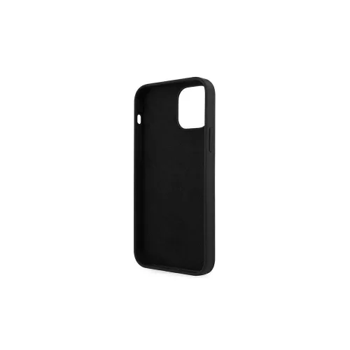 Apple iPhone 12 mini tok, Guess Silicone Vintage  fekete