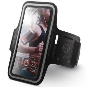   Spigen - Armband (A700) fekete - Camo, univerzális  karpánt sportoláshoz.