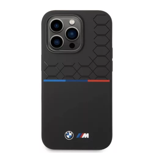 Apple iPhone 14 Pro Max tok, Bmw M liquid tricolor szilikon 