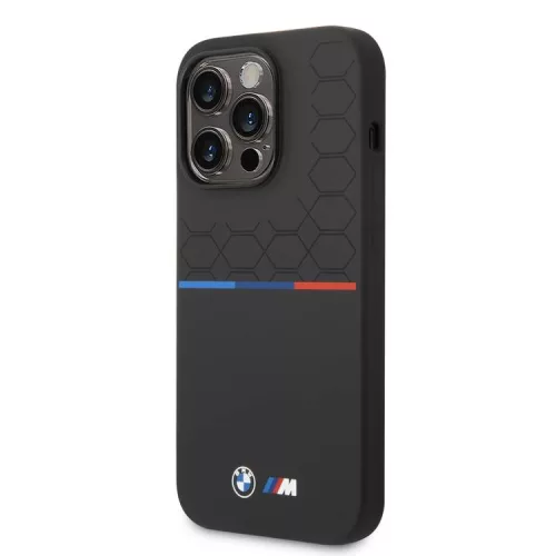Apple iPhone 14 Pro Max tok, Bmw M liquid tricolor szilikon 