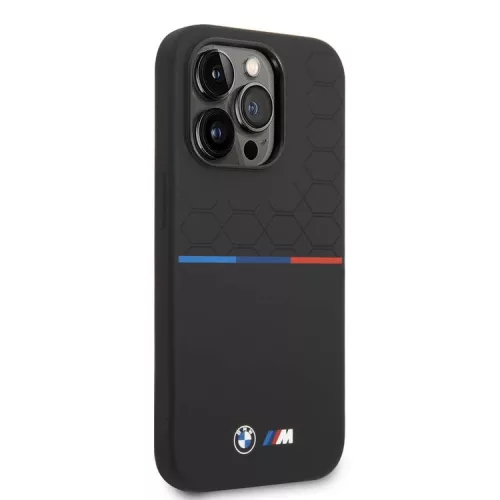 Apple iPhone 14 Pro Max tok, Bmw M liquid tricolor szilikon 