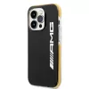 Apple iPhone 14 Pro tok, AMG PC/TPE Vertical Logo fekete