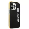 Apple iPhone 14 Pro tok, AMG PC/TPE Vertical Logo fekete
