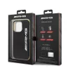 Apple iPhone 14 Pro tok, AMG PC/TPE Vertical Logo fekete