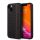 Apple iPhone 14 Pro Max tok, AMG Liquid Silicone szénszál mintás - fekete 