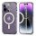 Tech-Protect Flexair Hybrid MagSafe Apple iPhone 13 Pro Max tok, kemény hátlap - átlátszó/csillámos