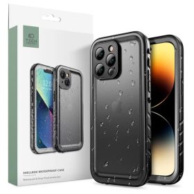   Tech-Protect Shellbox vízálló és ütésálló  fekete Apple Apple iPhone 13 Pro tok, készülékhez-fekete