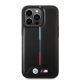 Apple iPhone 14 Pro tok, BMW M Tricolor Stripe - fekete