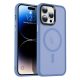 Apple iPhone 12 Pro Max tok, MagSafe-kompatibilis áttetsző matt  égkék 