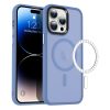 Apple iPhone 12 Pro Max tok, MagSafe-kompatibilis áttetsző matt  égkék 