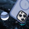 Apple iPhone 12 Pro Max tok, MagSafe-kompatibilis áttetsző matt  égkék 