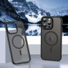 Apple iPhone 13 Pro tok, MagSafe-kompatibilis áttetsző matt  fekete