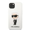 Apple iPhone 13 tok, Karl Lagerfeld Liquid Silicone Ikonik NFT  fehér