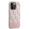 Apple iPhone 13 Pro tok,  Guess G Cube MagSafe kompatibilis rózsaszín
